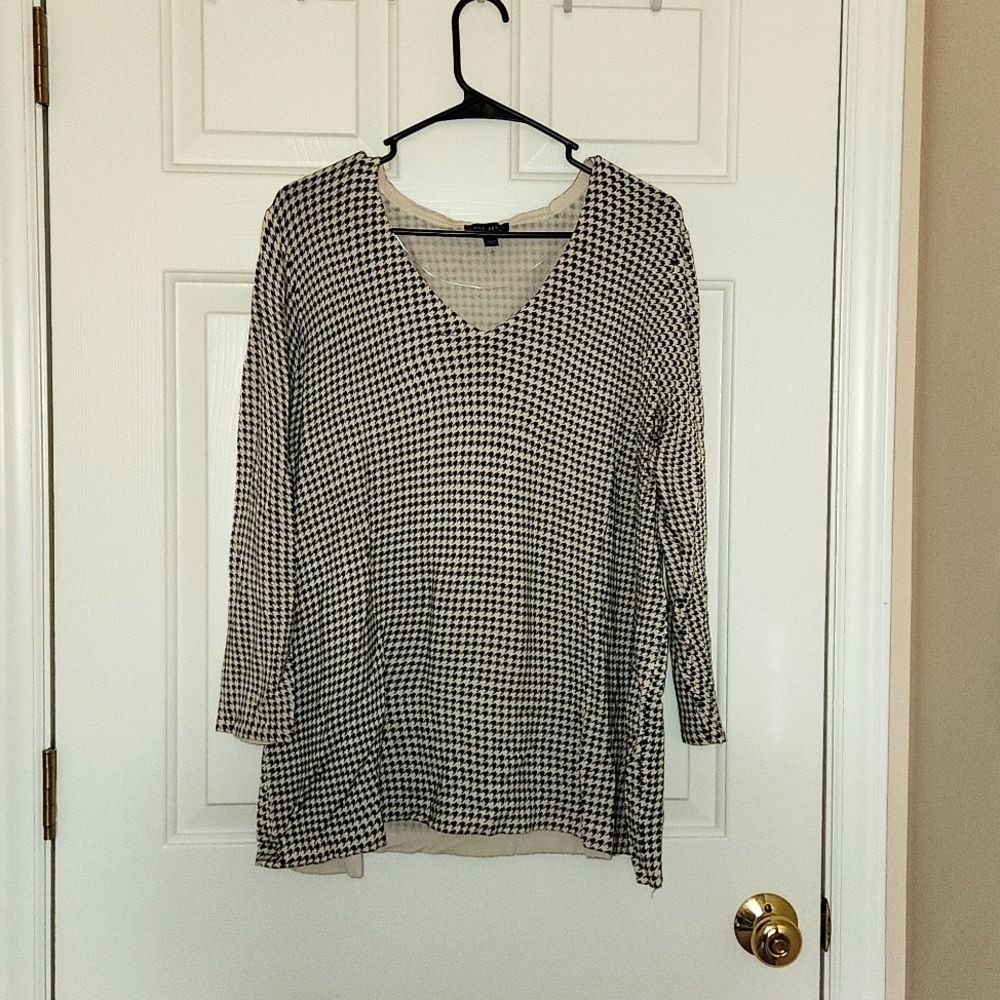 Lane Bryant Sweater Black/Cream Size 18/20